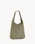 YSL LE 5 À 7 supple LARGE in grained leather - Image 4